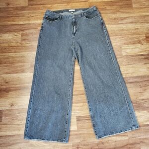 Warp + Weft Size 22 Wide Leg Jeans